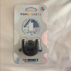 Pop socket mount